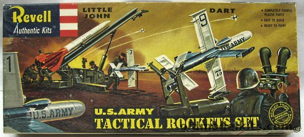 Revell 1/40 Tactical Missiles Dart and Little John, H547-98 plastic model kit